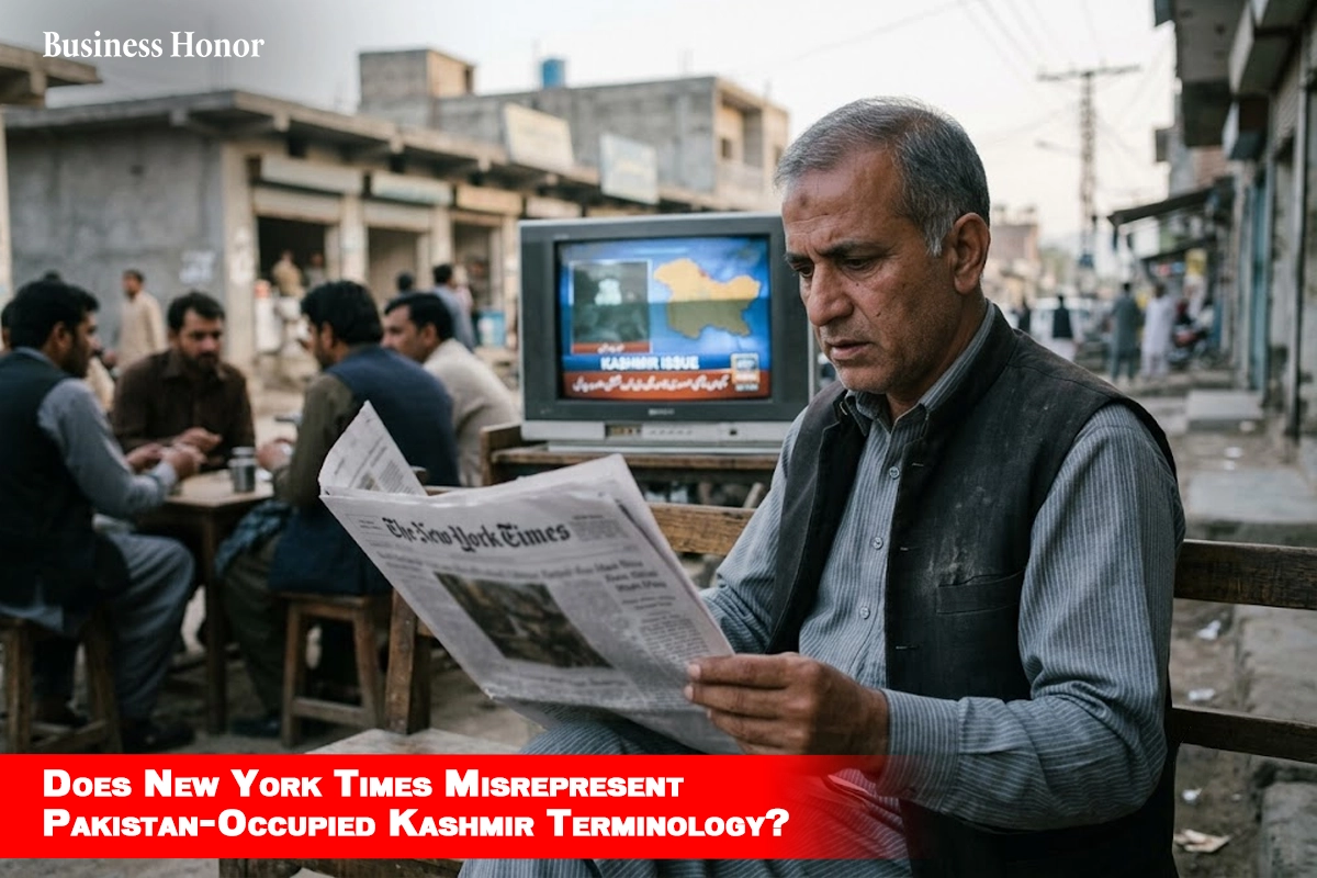  Does New York Times Misrepresent Pakistan-Occupied Kashmir Terminology? 
